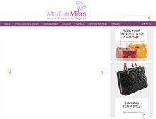 Tablet Screenshot of madammilan.com.sg